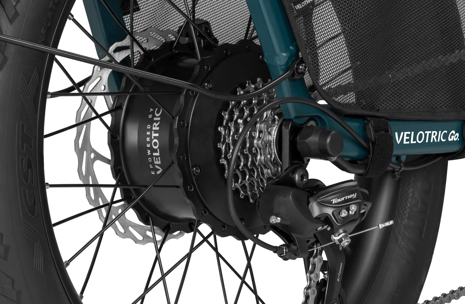 VELOTRIC Go 1 500w Step Thru eBike 20x3 Urban Electric Cargo eBike - Cargo eBike - eBike Super Shop