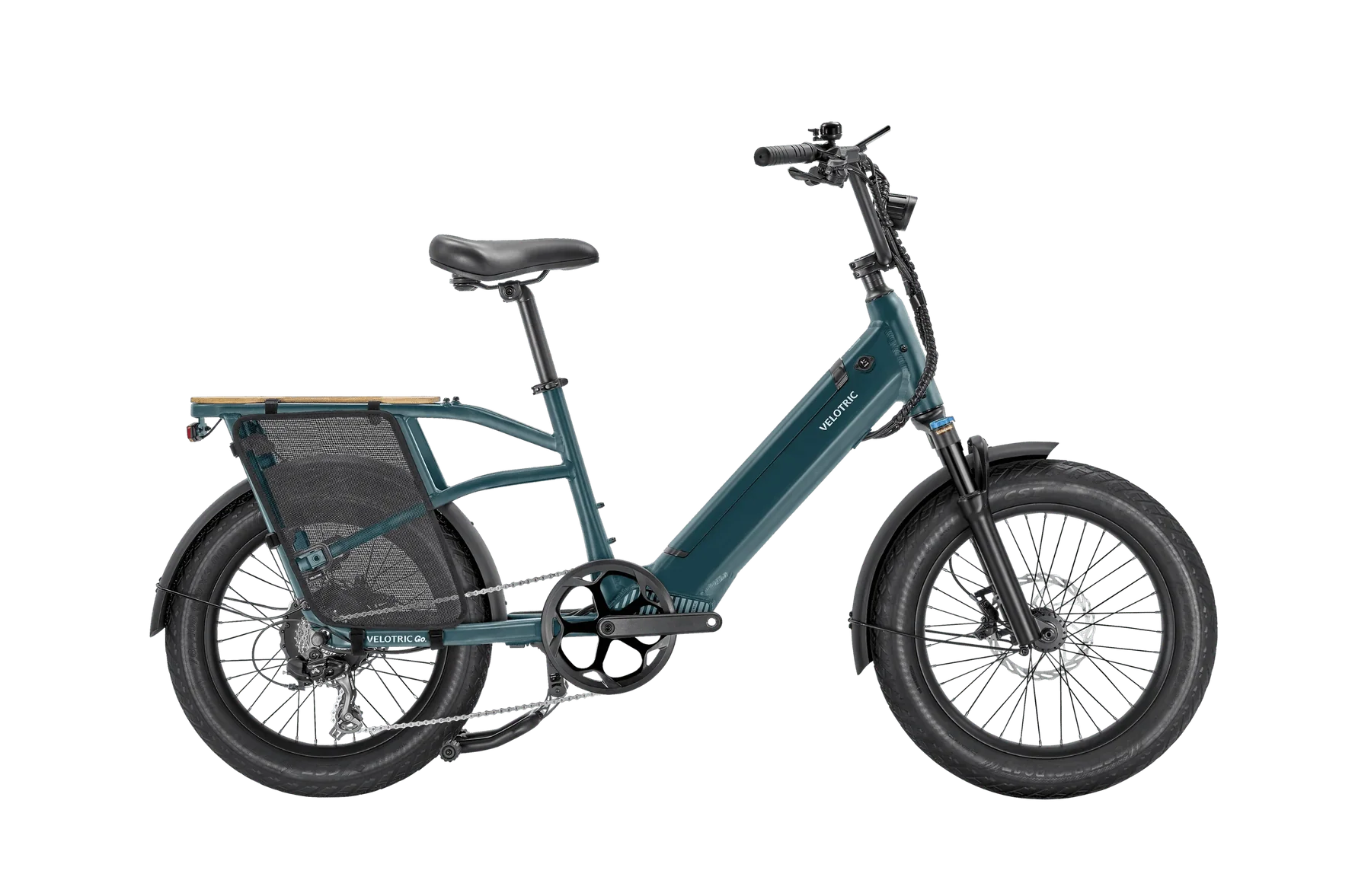 VELOTRIC Go 1 500w Step Thru eBike 20x3 Urban Electric Cargo eBike - Cargo eBike - eBike Super Shop