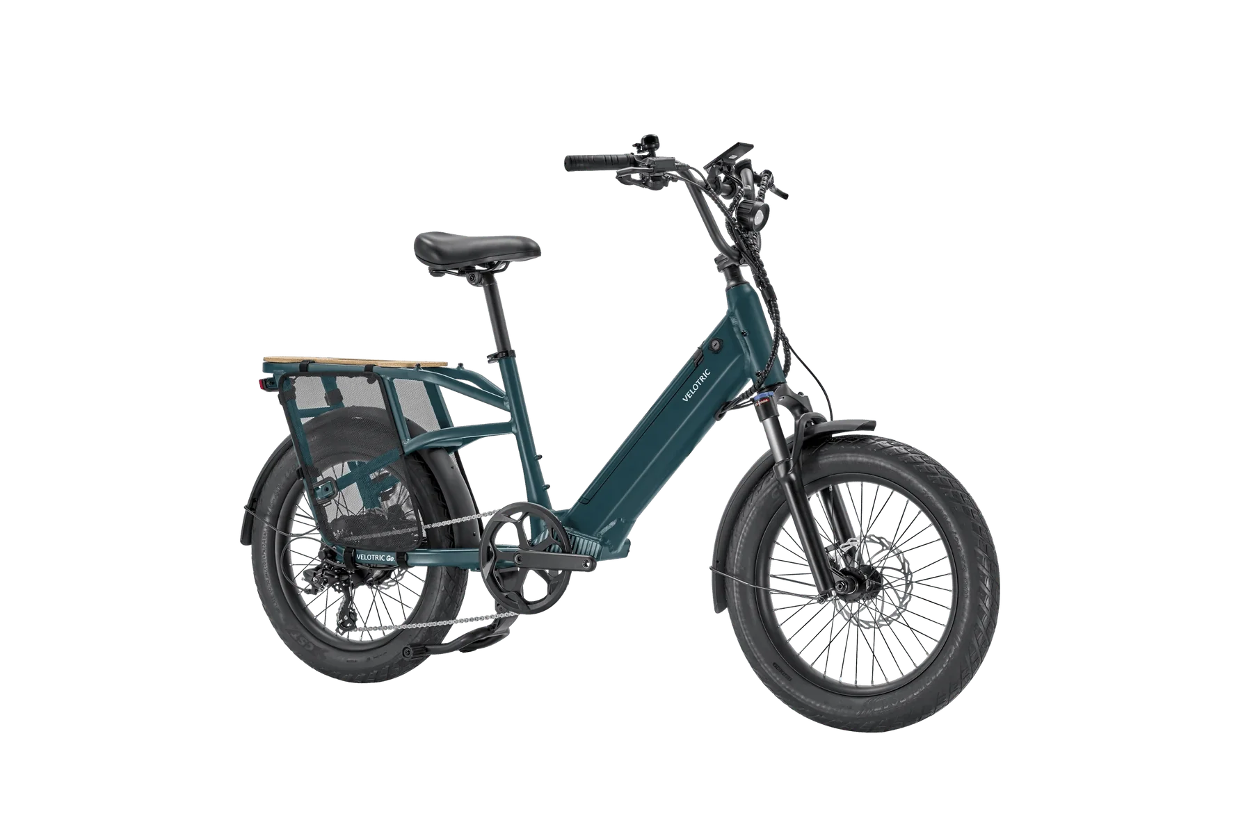 VELOTRIC Go 1 500w Step Thru eBike 20x3 Urban Electric Cargo eBike - Cargo eBike - eBike Super Shop