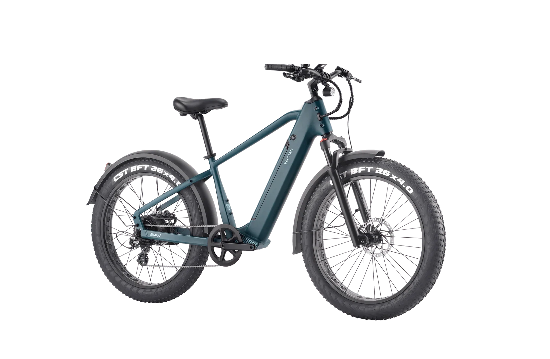 VELOTRIC Nomad 1 500w Step Over eBike 26x4 Fat Fat Tire Electric Beach Cruiser eBike - Fat Tire Cruiser eBike - eBike Super Shop