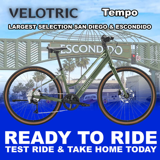 eBike Velotric Tempo Mid Step - Forest Evergreen - Regular - Ready to Ride