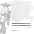 eMOTO Number Plate - White
