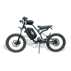 Black eMOTO FREEGO Nova 3 electric scooter, side view, model 8568