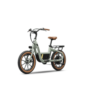 Segway Muxi eBike in Dusty Sage color, side view, product image